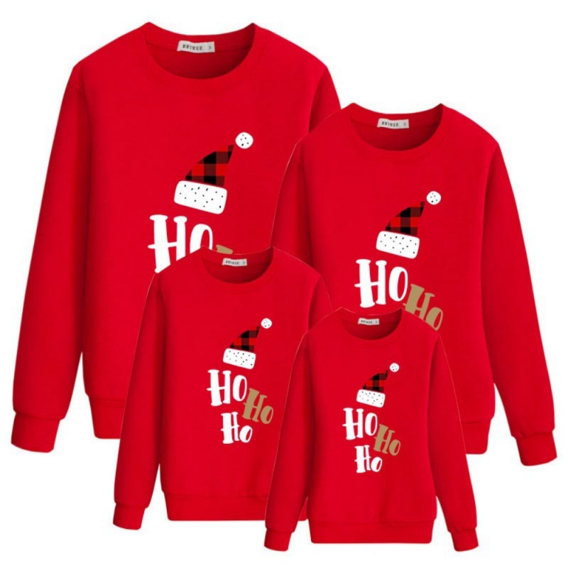 Matching Family "HO HO HO" Shirts