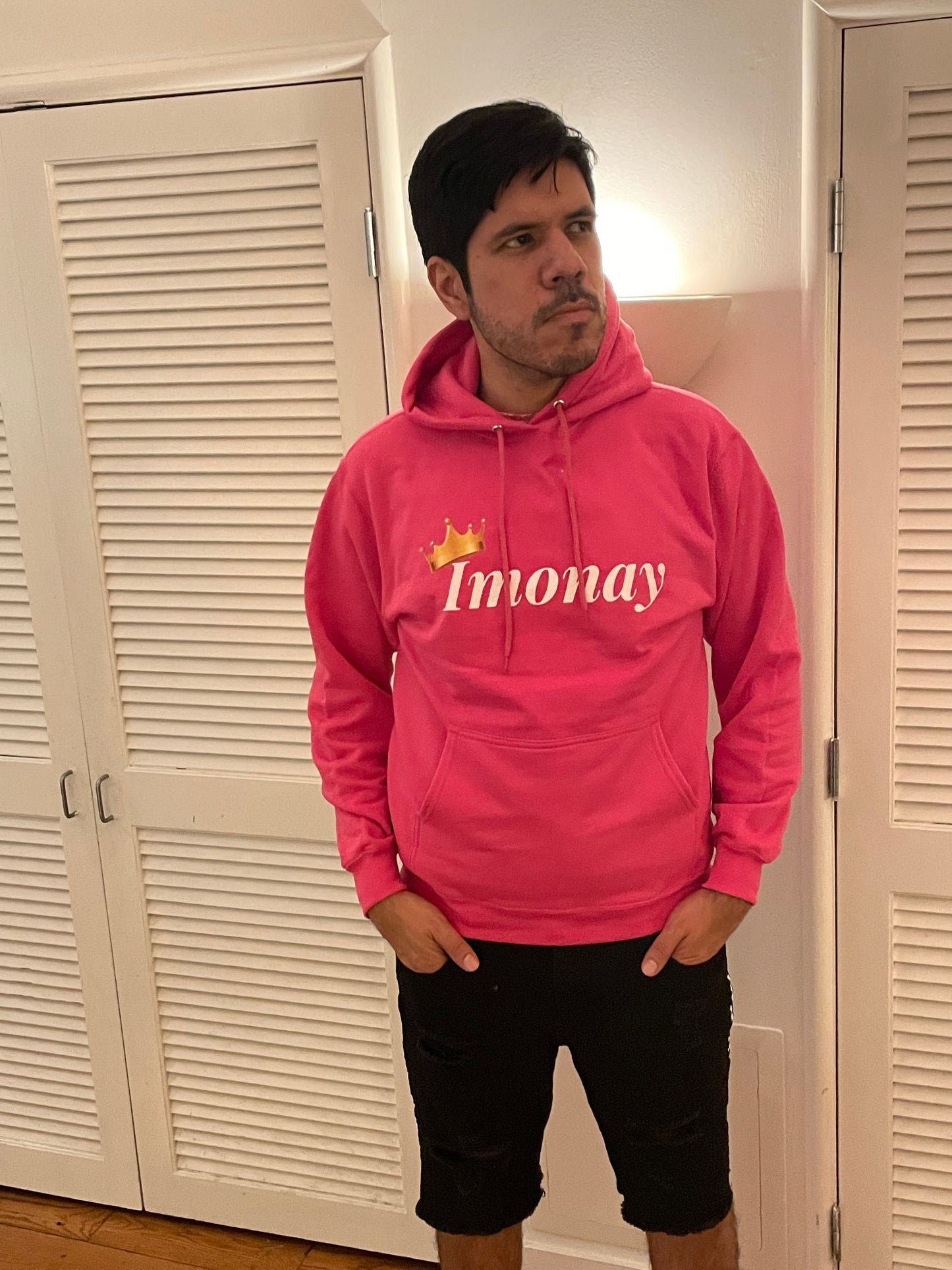 Imonay Logo Unisex Hoodie (Bigger Logo)