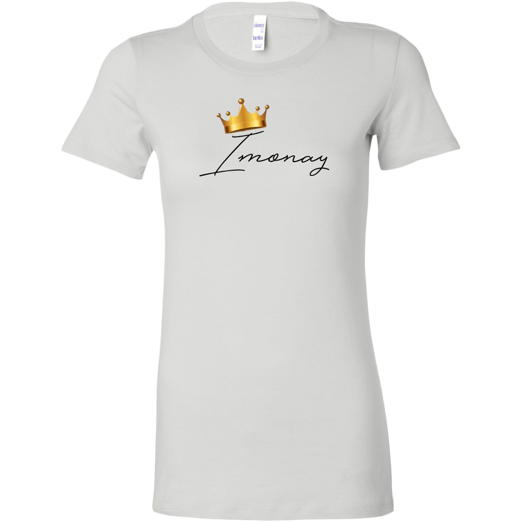 White Imonay Logo Women's Shirt