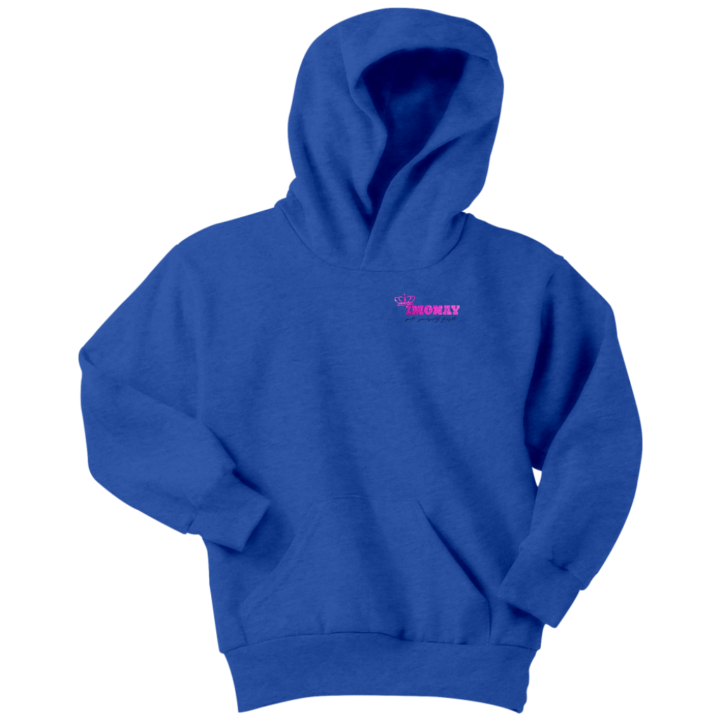 Imonay Specialty Logo Kids Hoodie (Left Chest)