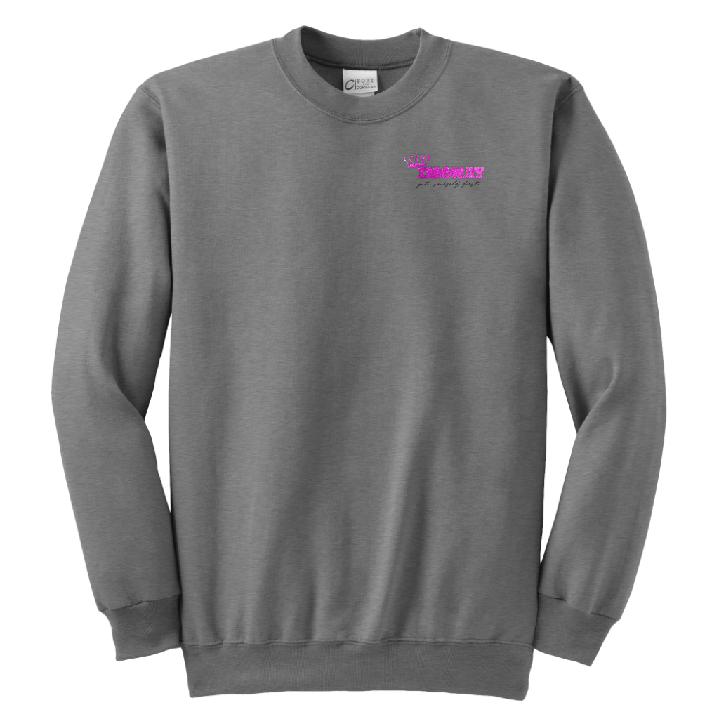 Imonay Specialty Logo Kids Crewneck (Left Chest)