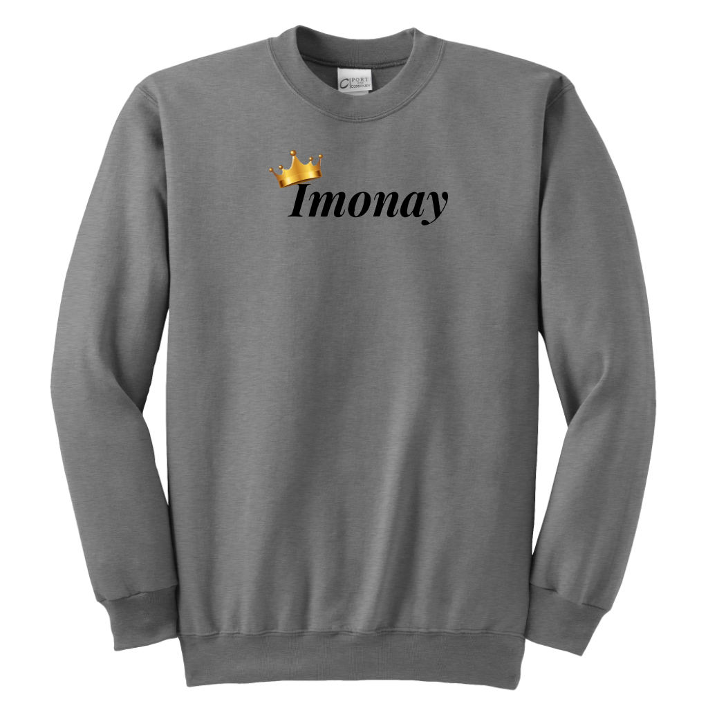 Imonay Logo Kids Crewneck (Bigger Logo)