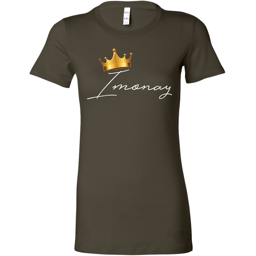 Imonay White Logo Women's Shirt