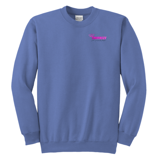 Imonay Specialty Logo Kids Crewneck (Left Chest)