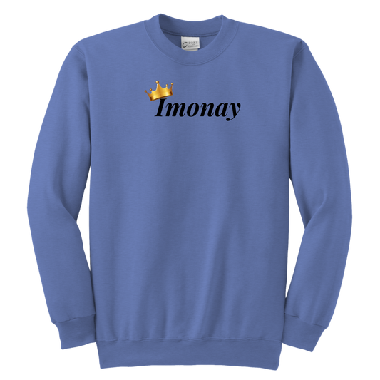 Imonay Logo Kids Crewneck (Bigger Logo)