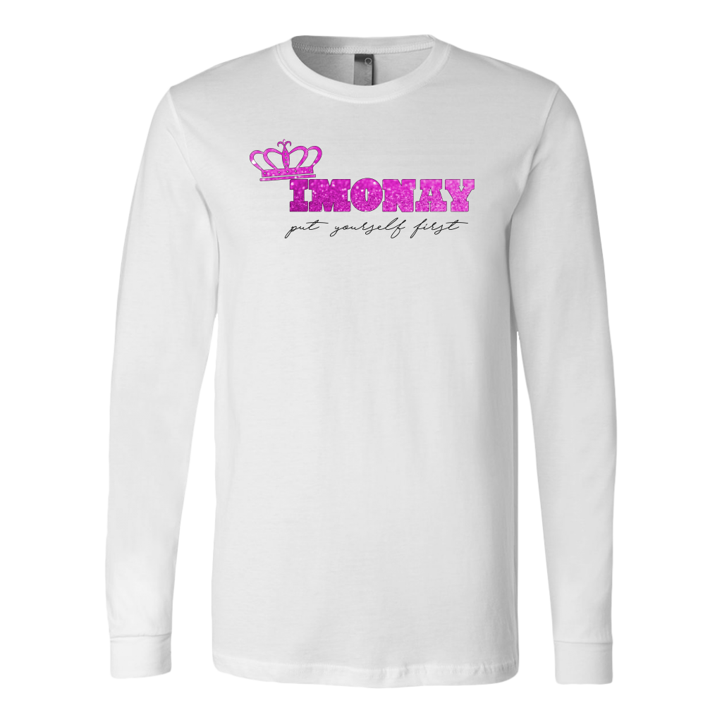 Imonay Logo/Slogan Long Sleeve Shirt