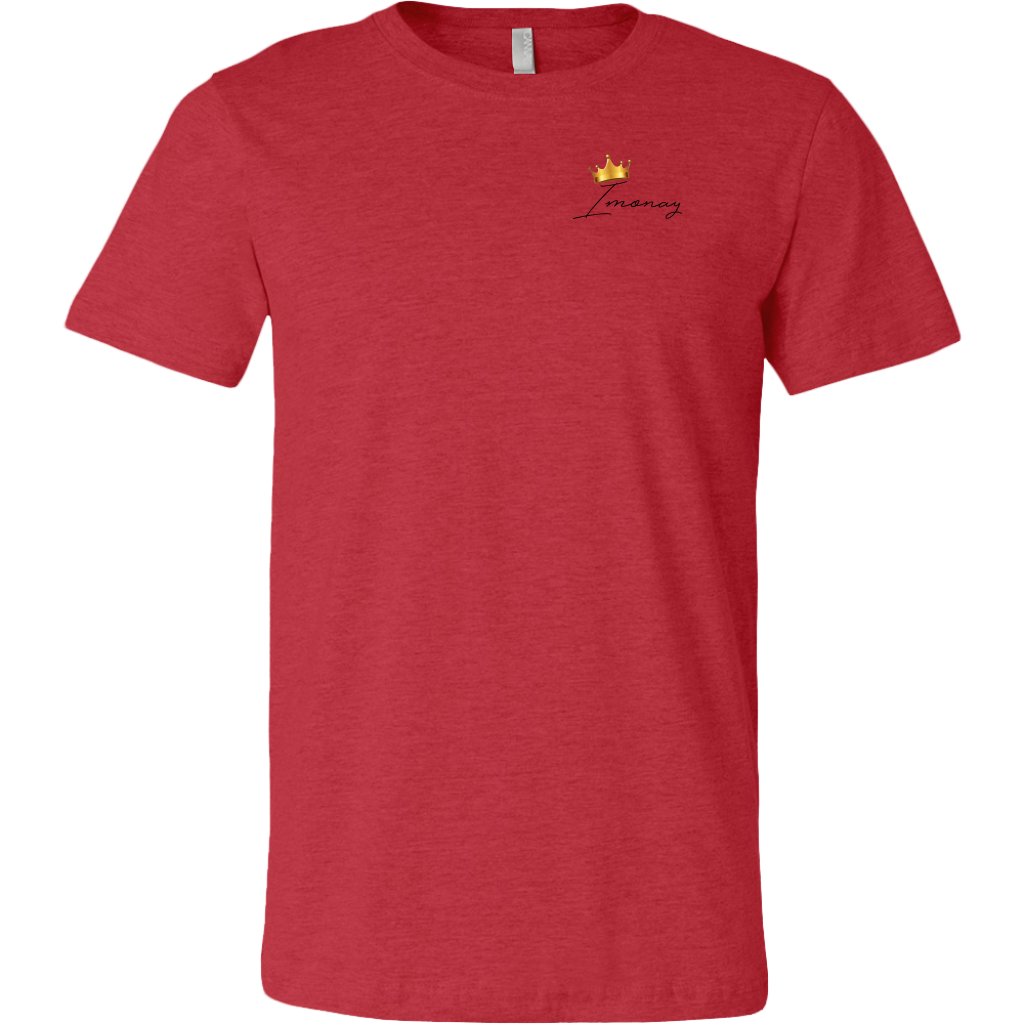 Heather Red Imonay Logo Men's Shirt