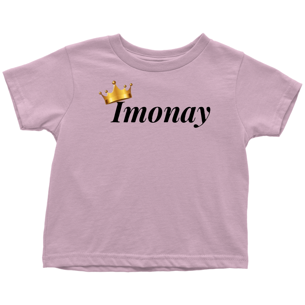 Pink Imonay Logo Toddler T-Shirt