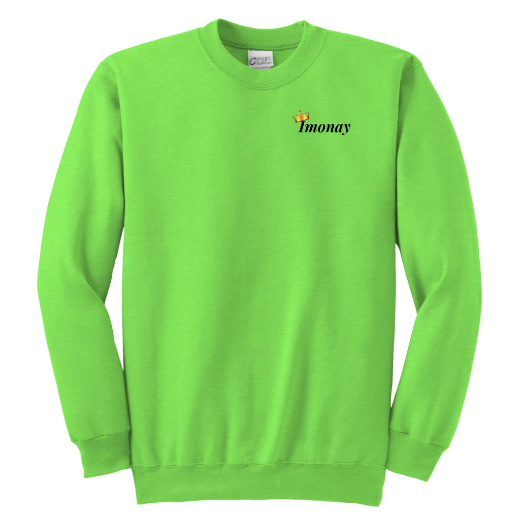 Imonay Logo Kids Crewneck (Bigger Logo-Left Chest)