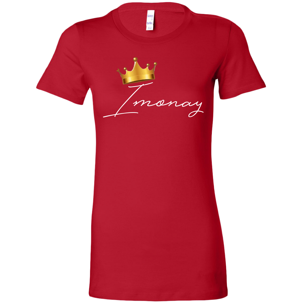 Imonay White Logo Women's Shirt