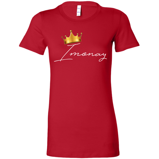 Imonay White Logo Women's Shirt