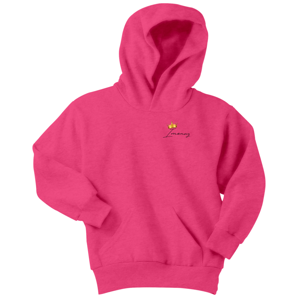 Imonay Logo Kids Hoodie (Left Chest)