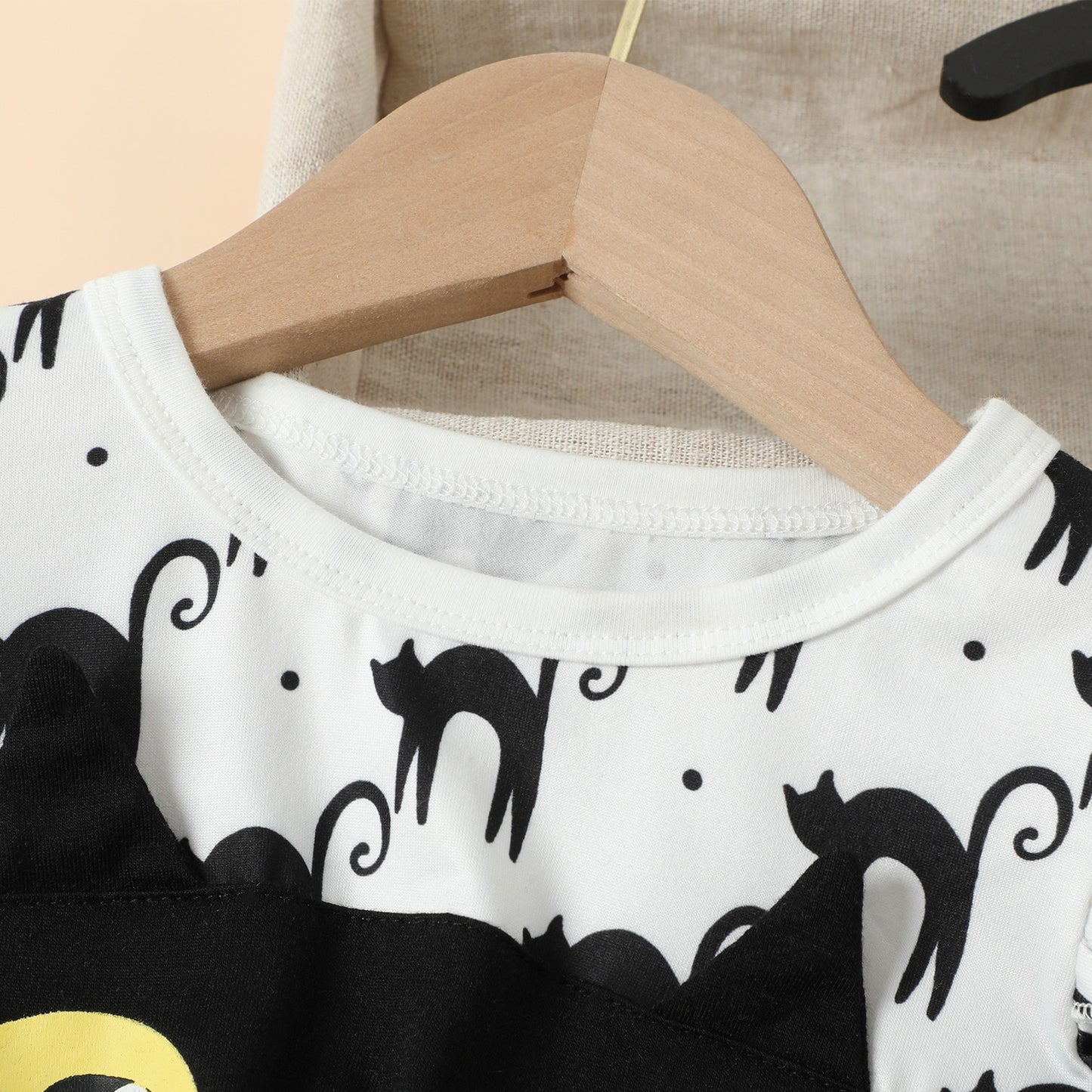 Girls Halloween Cat Dress