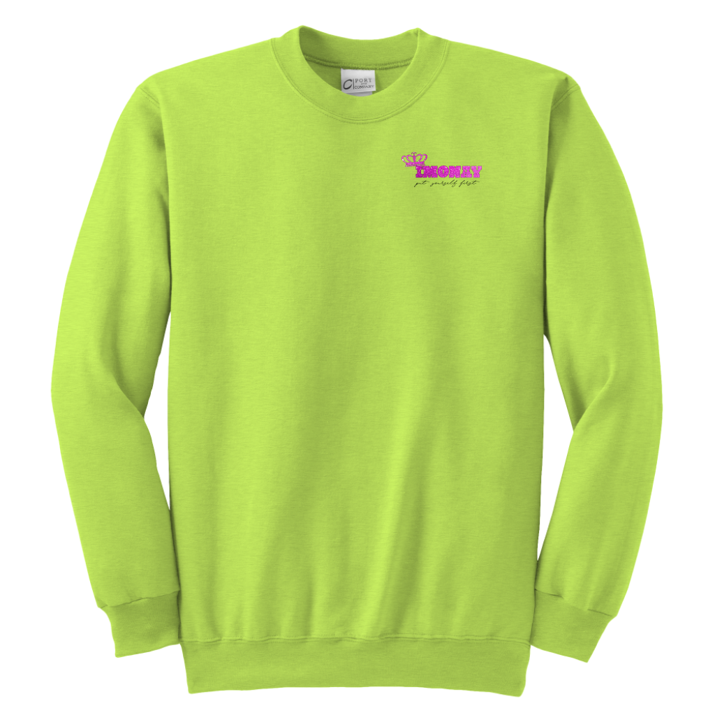 Imonay Specialty Logo Kids Crewneck (Left Chest)