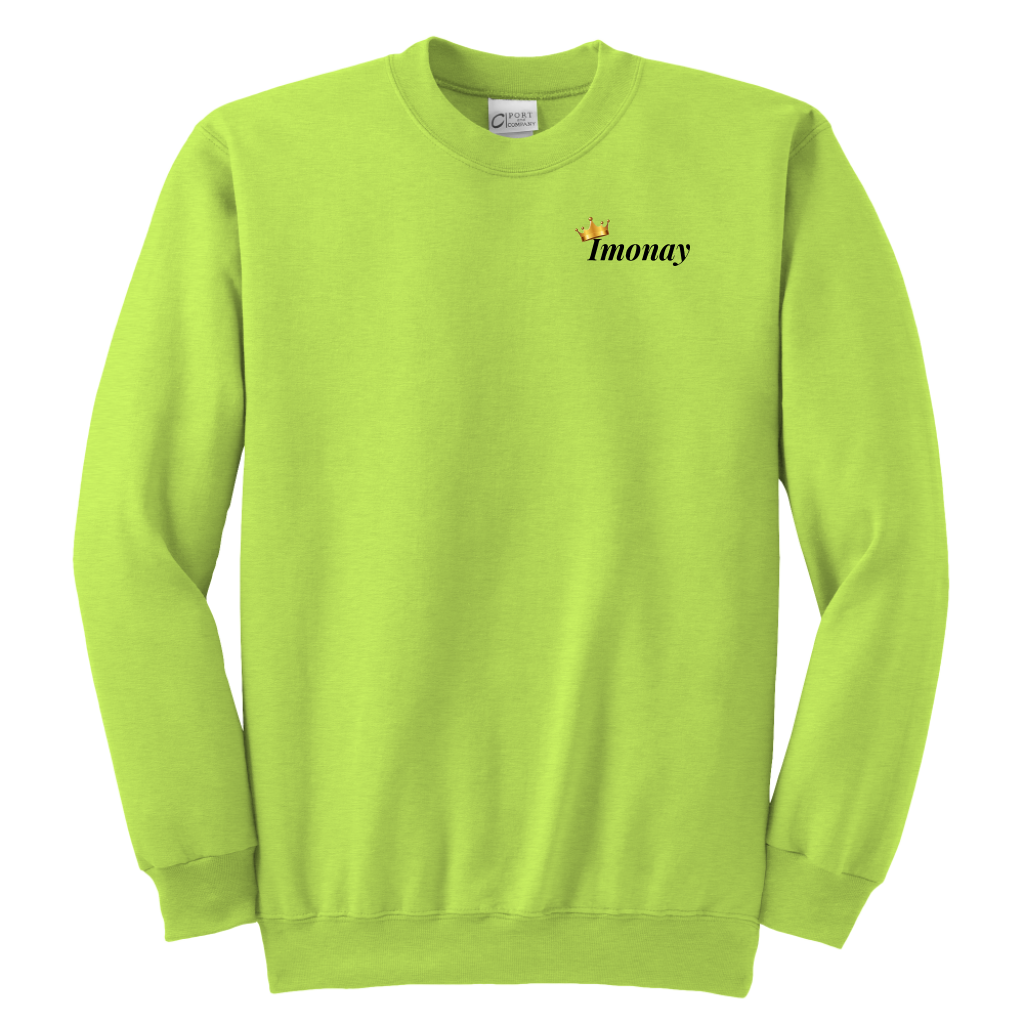 Imonay Logo Kids Crewneck (Bigger Logo-Left Chest)