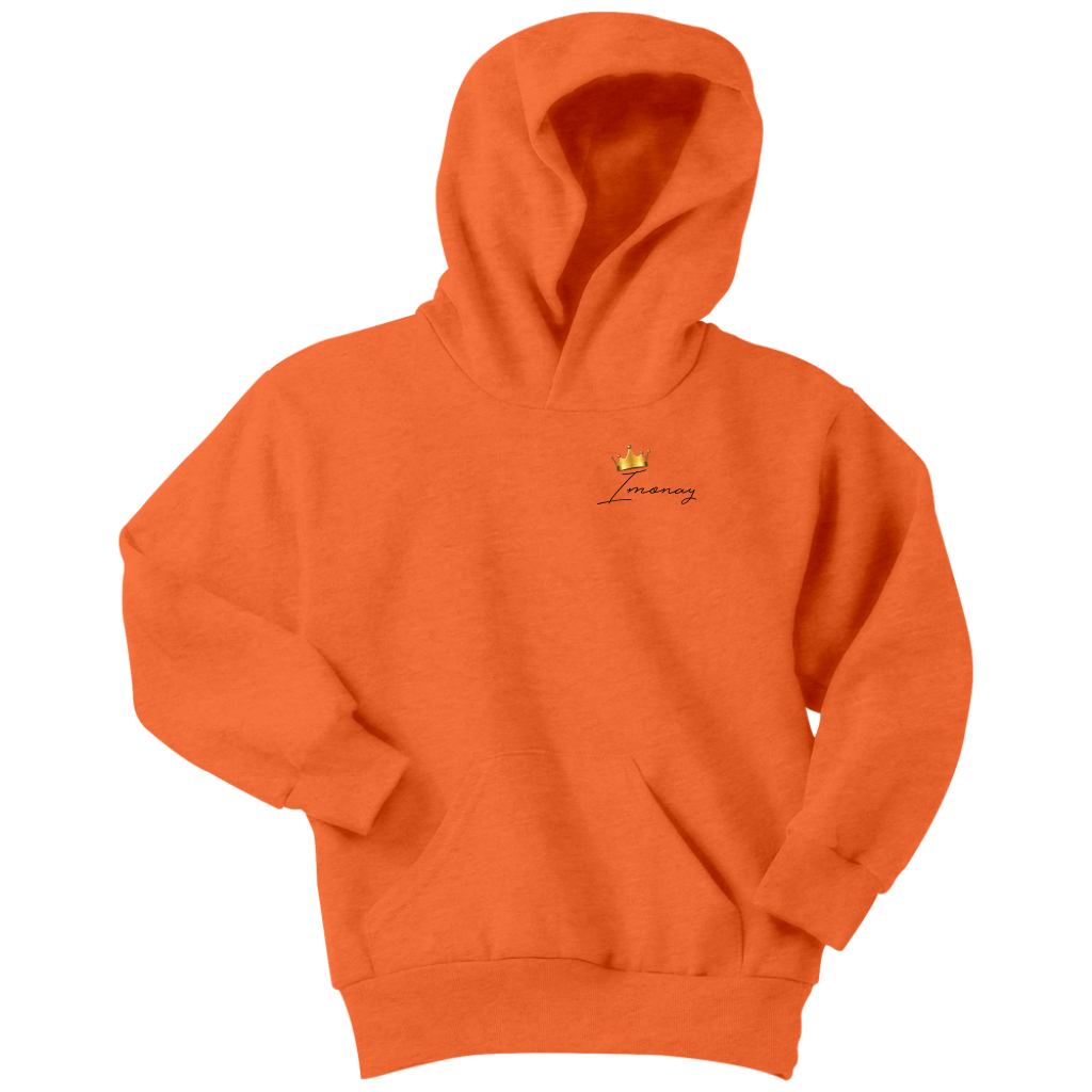 Imonay Logo Kids Hoodie (Left Chest)