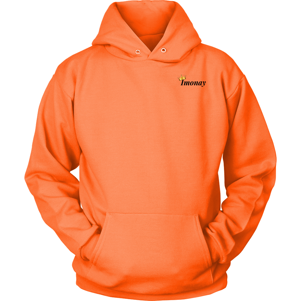 Imonay Logo Unisex Hoodie (Bigger Logo-Left Chest)