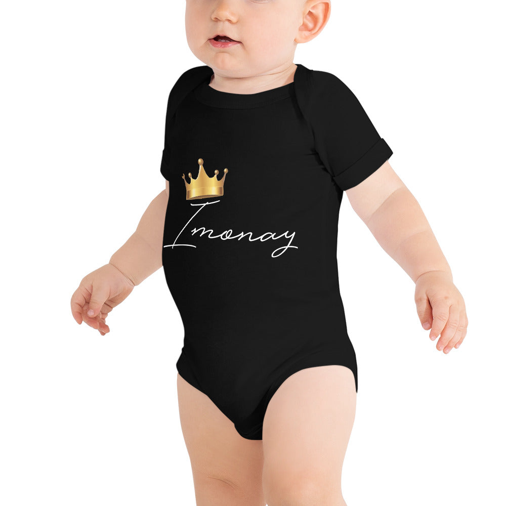 Imonay Baby Onesie (White Logo)