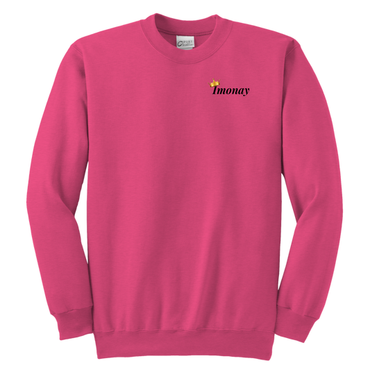 Imonay Logo Kids Crewneck (Bigger Logo-Left Chest)