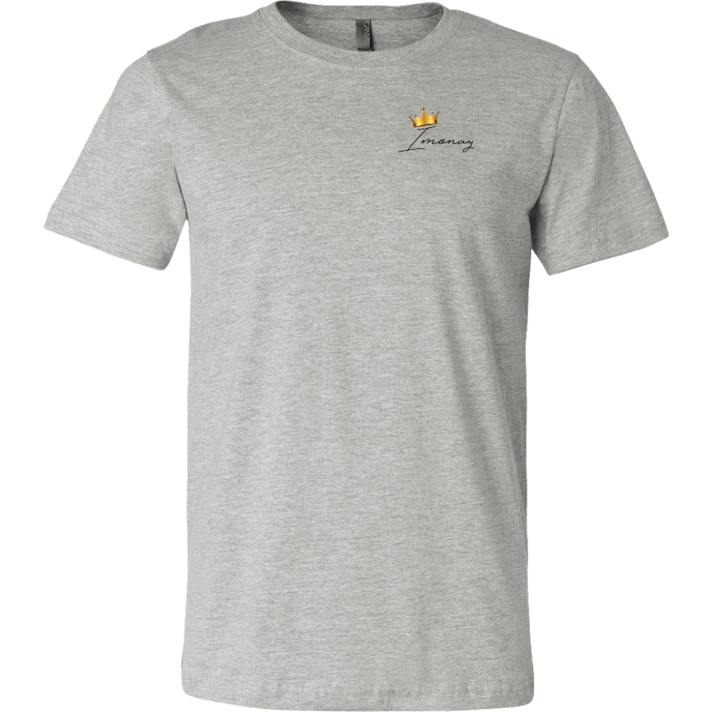 Athletic Heather Grey Imonay Logo Men's Shirt