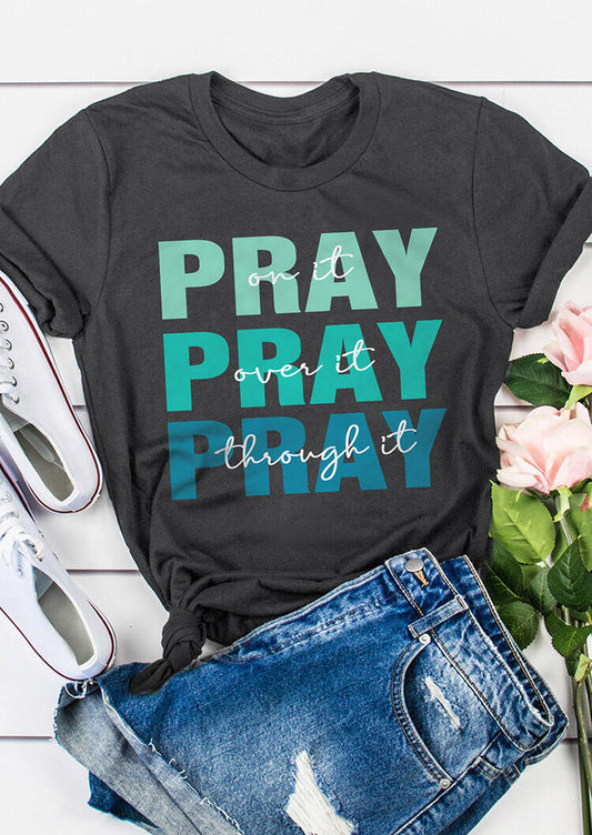 Womens "Pray" T-Shirt