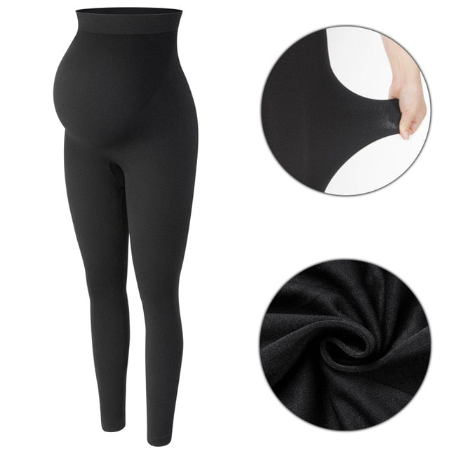 Womens High Waist Maternity Leggings