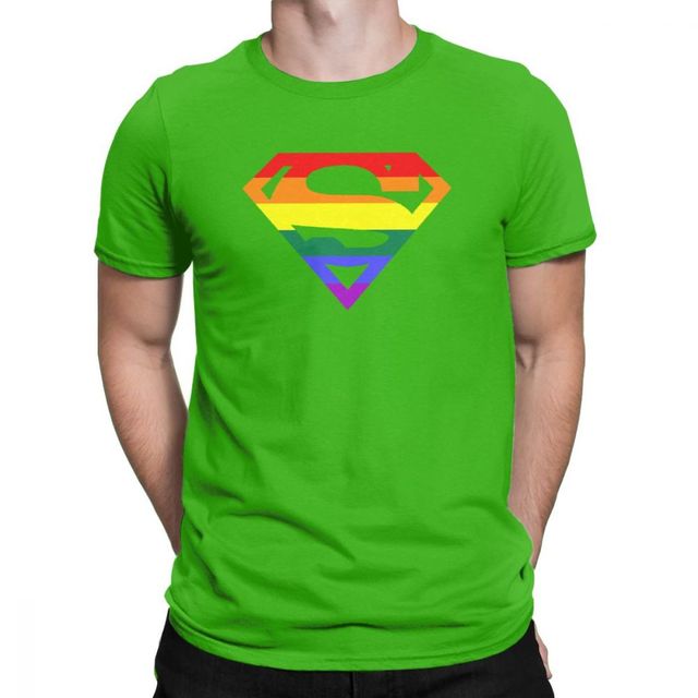 Unisex Rainbow Superman Shirt