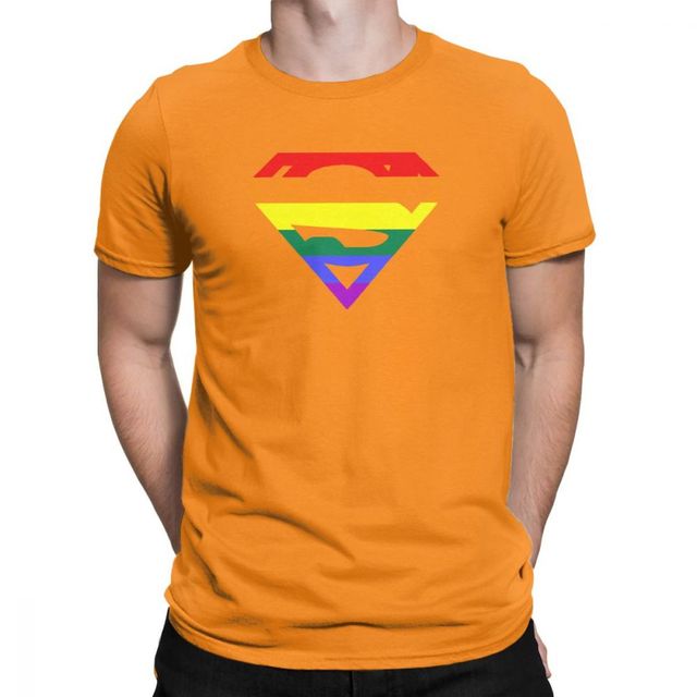 Unisex Rainbow Superman Shirt