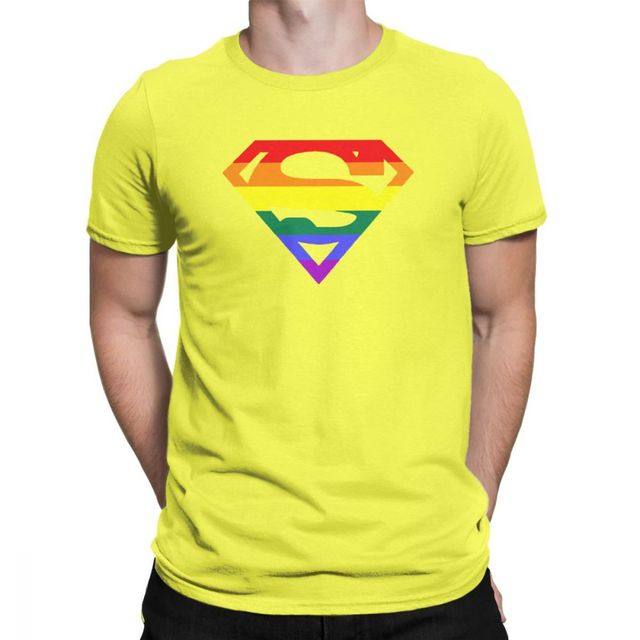 Unisex Rainbow Superman Shirt