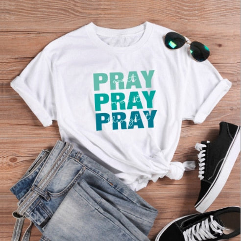 Womens "Pray" T-Shirt