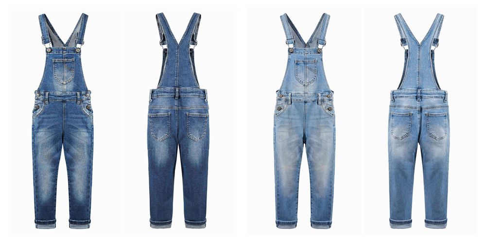 Kids Denim Jean Overalls