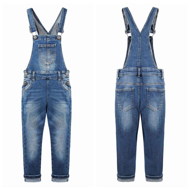 Kids Denim Jean Overalls