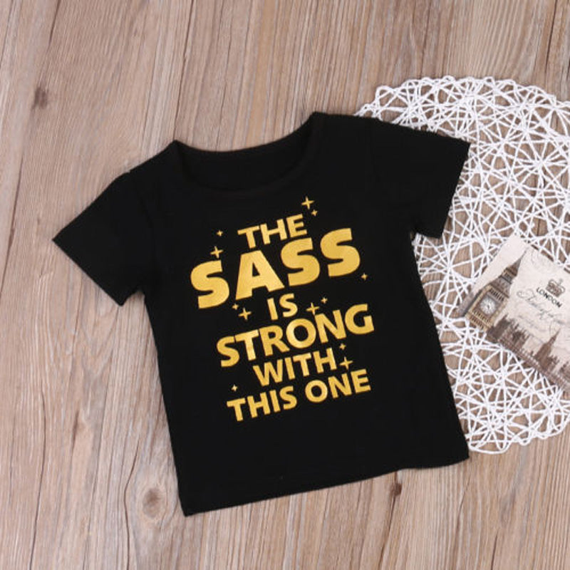 Girls "Sass" Shirt