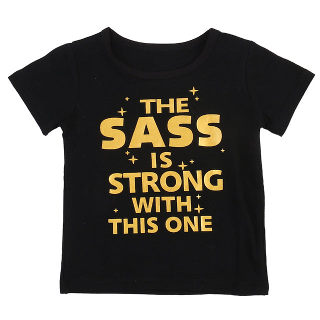 Girls "Sass" Shirt