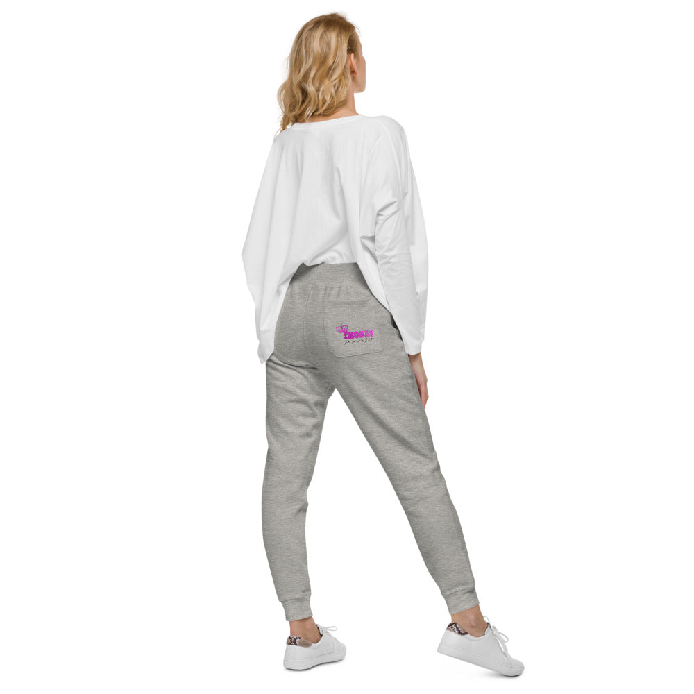 Women's Imonay Fleece Sweatpants (Pink Logo)