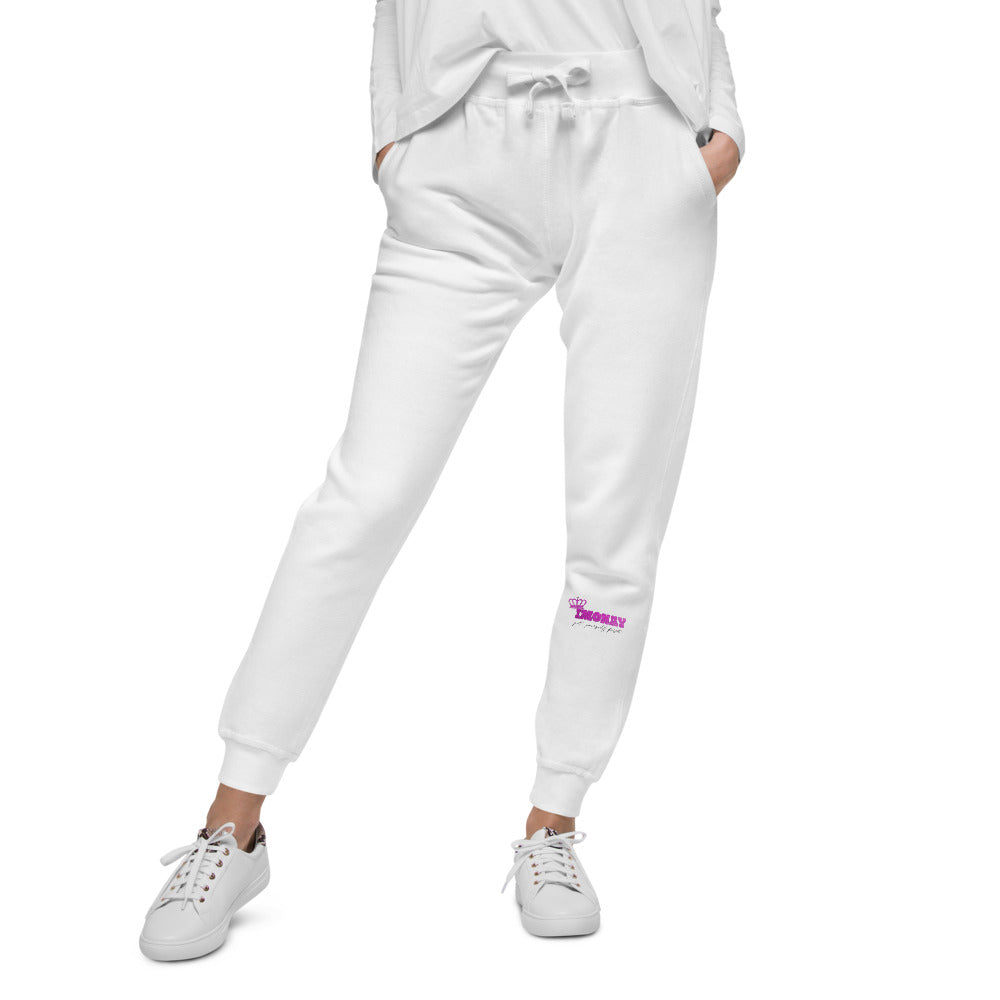 Women's Imonay Fleece Sweatpants (Pink Logo)