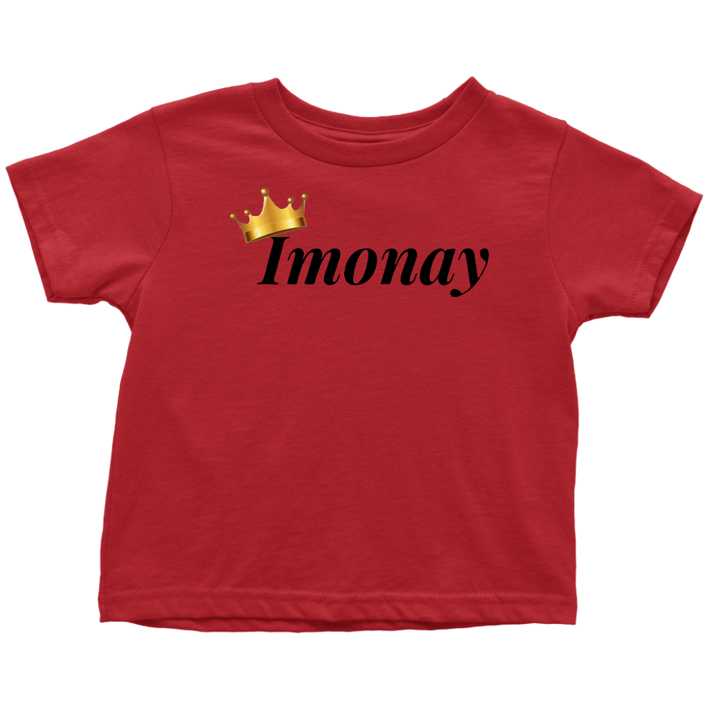 Red Imonay Logo Toddler T-Shirt